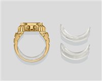 Orologio Casio Ring Watch in Acciaio CRW-001G-9ER - CRW-001G-9ER